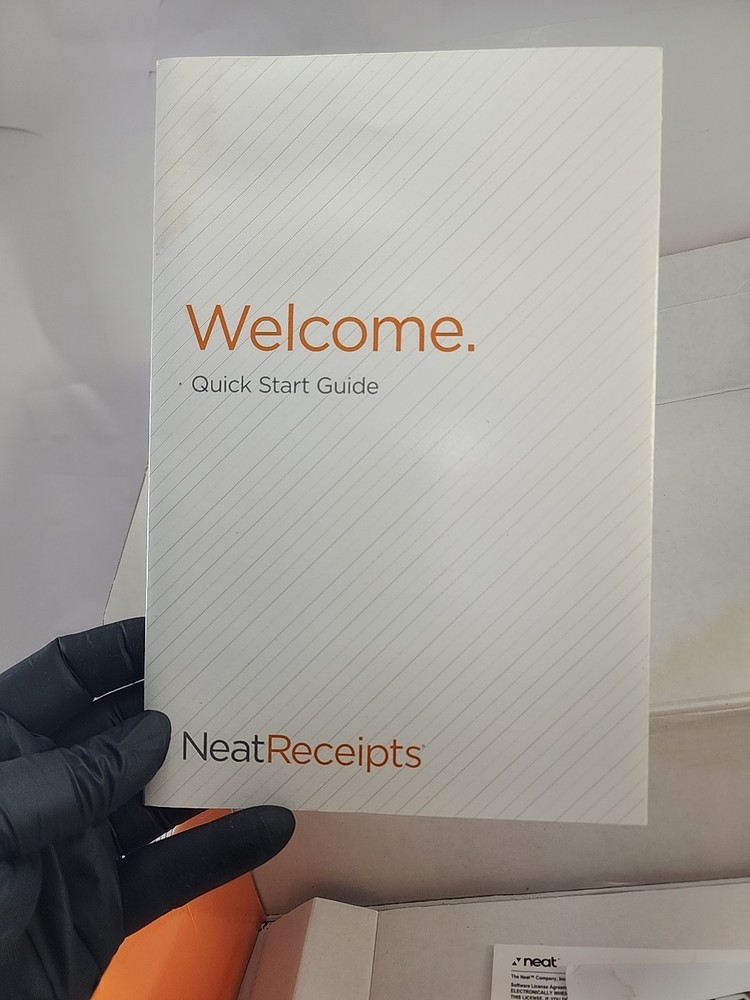Neat Receipts Mobile Scanner + Digital Filing System Complete