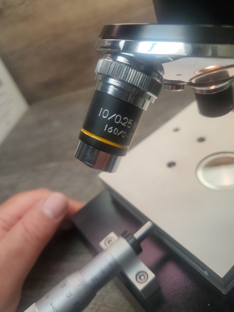 SONOGAGE Exactascope Calibration Microscope Leica
