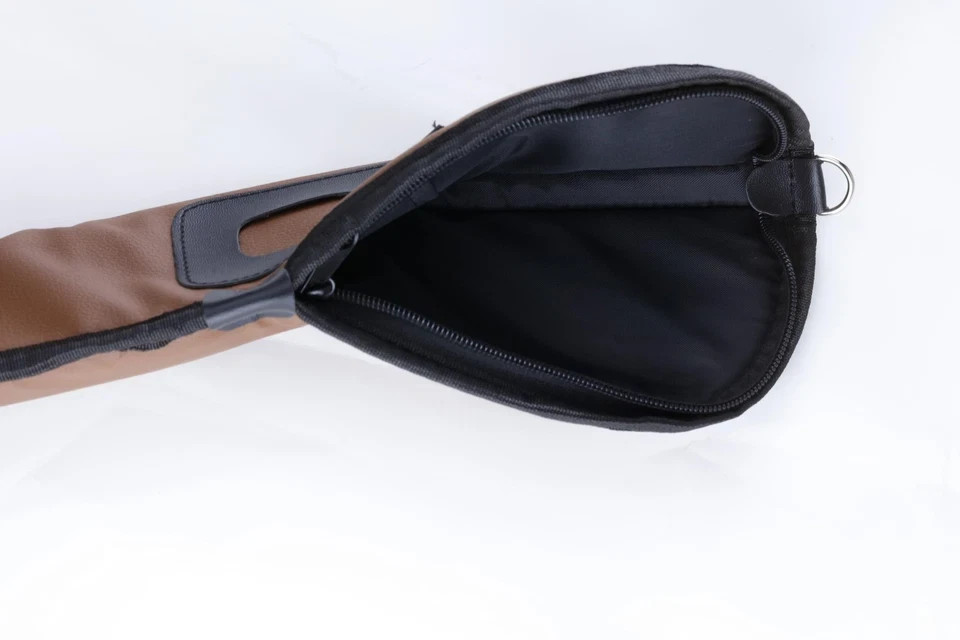 1x1 Pool Cue Case Soft PU Billiard Stick Bag