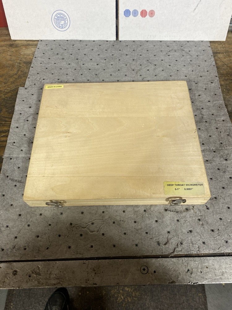 Deep throat micrometer