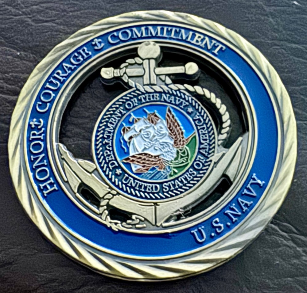 United States Navy Challenge coin
