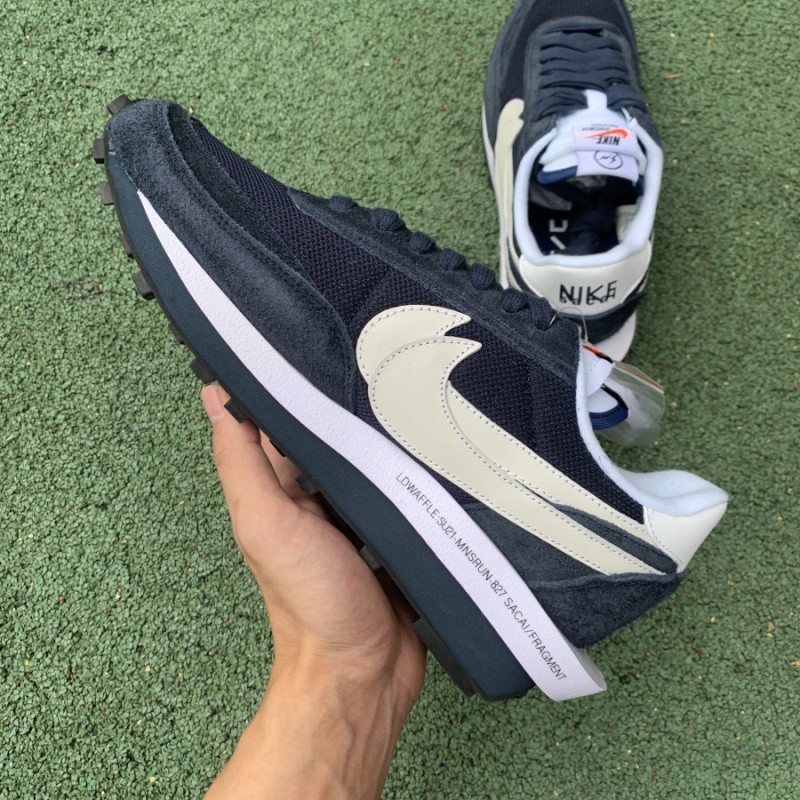 Nike LD Waffle SF sacai Fragment Blue Void
