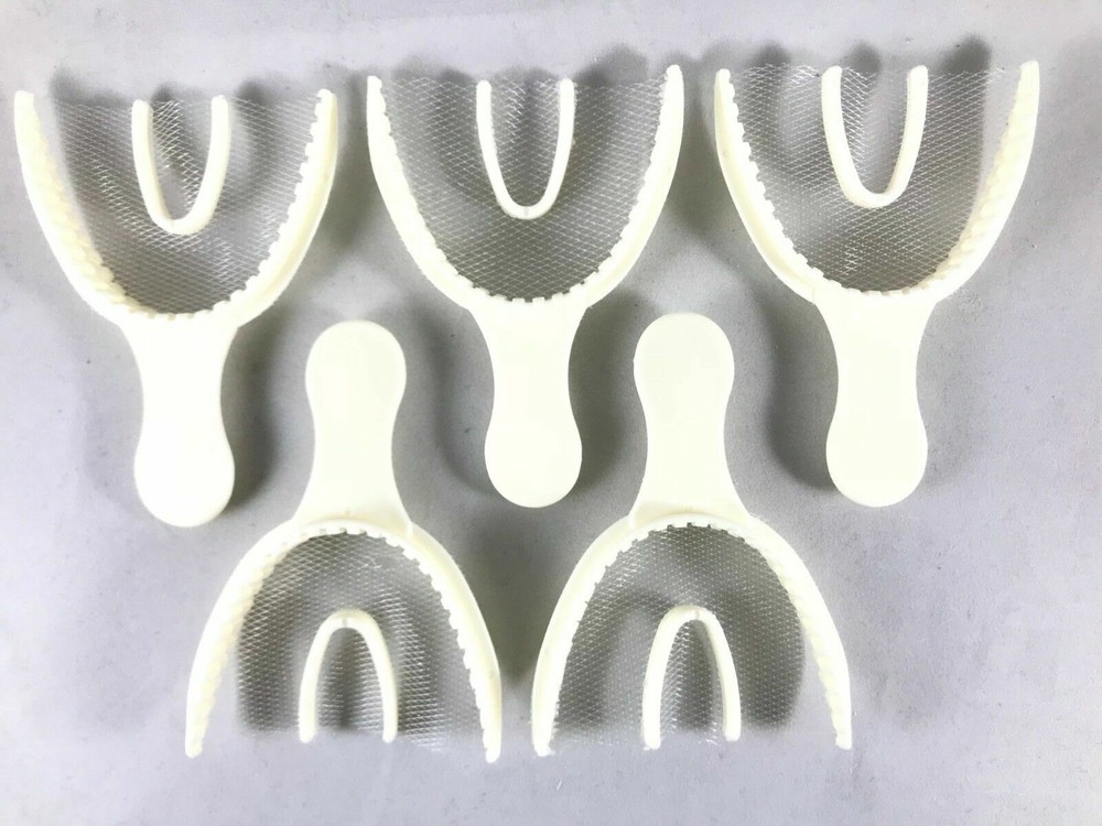 35pcs DentAmerica Polybite Disposable Impression Bite Trays–Anterior