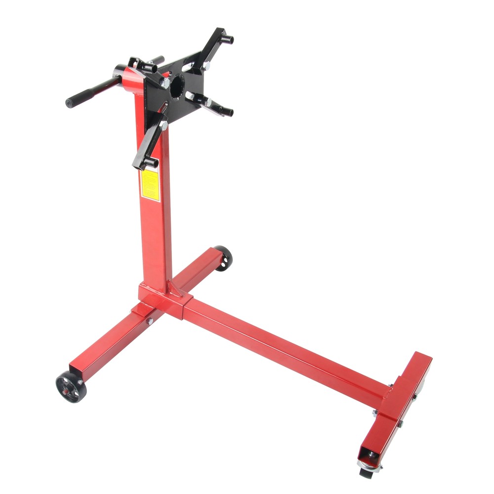1000 LBS Folding Engine Stands with 360 Degree Rotating Head & Adjustable Arms