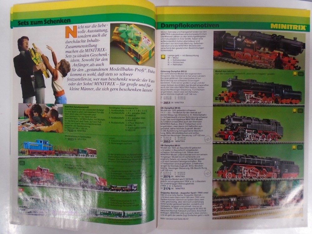 TRIX 1978/79 TRAIN CATALOG