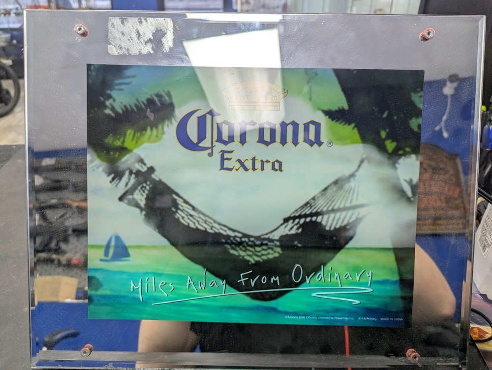 Corona Extra Lighted Mirror w/Motion & Sound