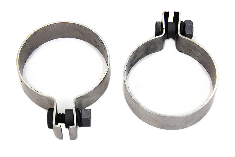 Panhead Header Clamp Set for Harley EL & FL(1948-1952) 45519-48