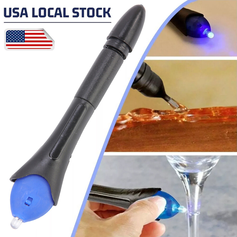 Fix UV Light Repair Tool Quick 5 Second Glue Refill Liquid Plastic Welding