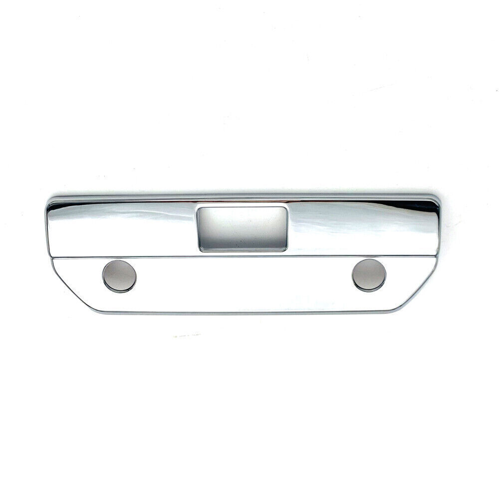 For 2019-2022 Chevy Silverado Chrome Tailgate Handle Covers With Camera Hole ABS