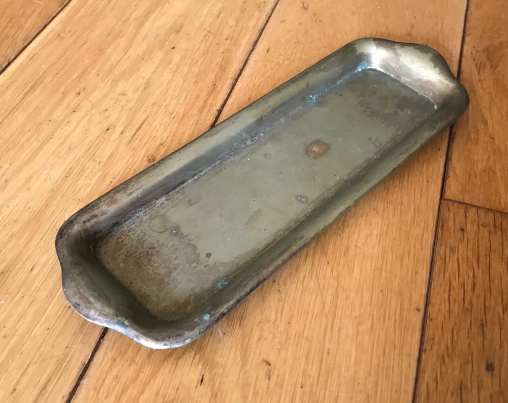 Vintage J R Silver Plated Pin Tray. - (CD1)