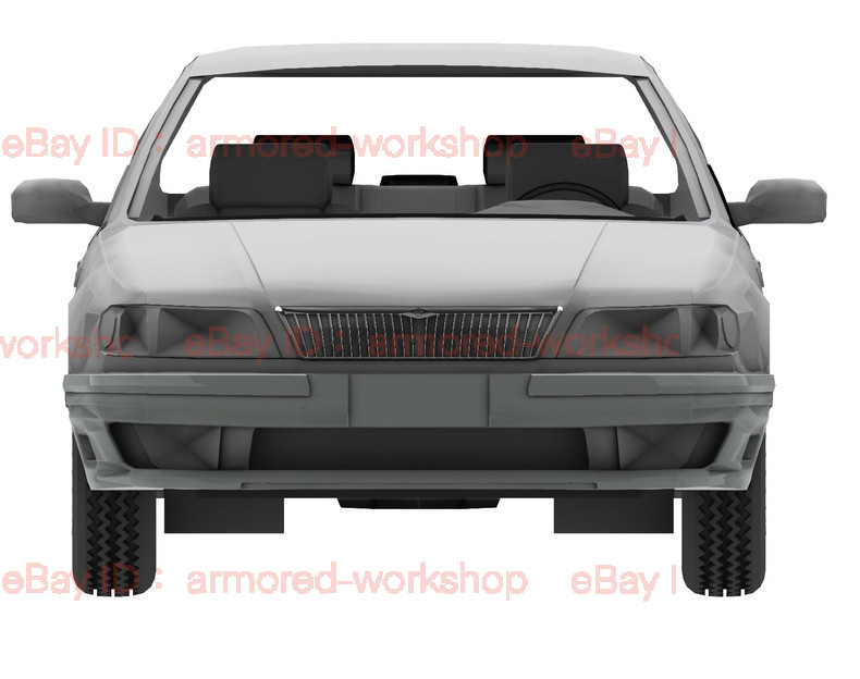 3D Printed 1/72 Cefiro A32 sedan Unpainted