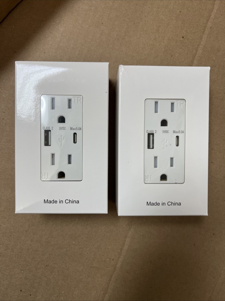 DEWENWILS USB WALL OUTLET(2PK)
