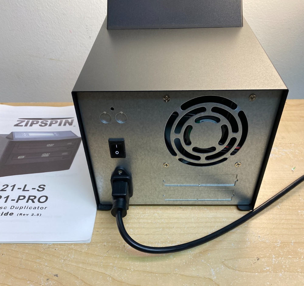 ZIPSPIN CD/DVD 121-PRO Duplicator Burner