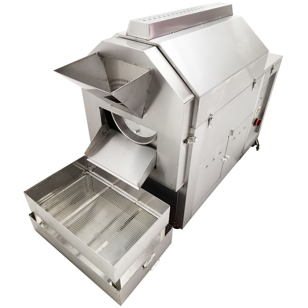 220V Automatic Coffee Bean Nut Roasting Machine Drum Roaster Machine