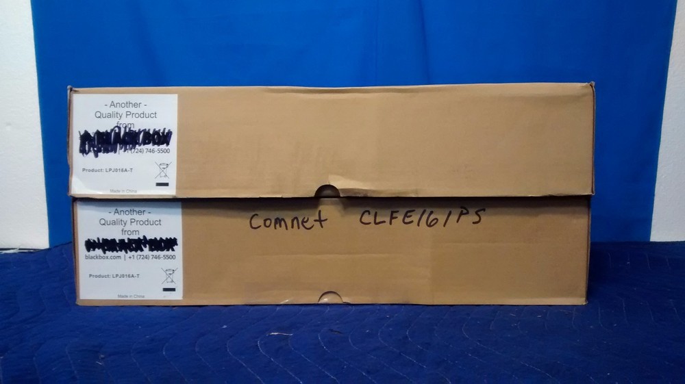 Comnet CLFE16IPS 16 Port High Power POE Midspan Injector [CTW]