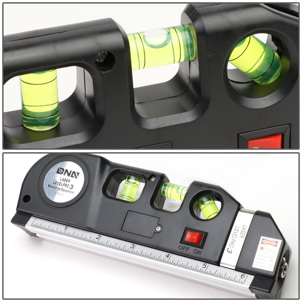 MULTIPURPOSE LD MEASURING HORIZONTAL VERTICAL HANDY LASER BUBBLE LEVEL+TRIPOD
