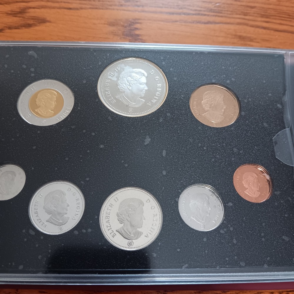 2009 Canadian Proof Set With Silver Coins