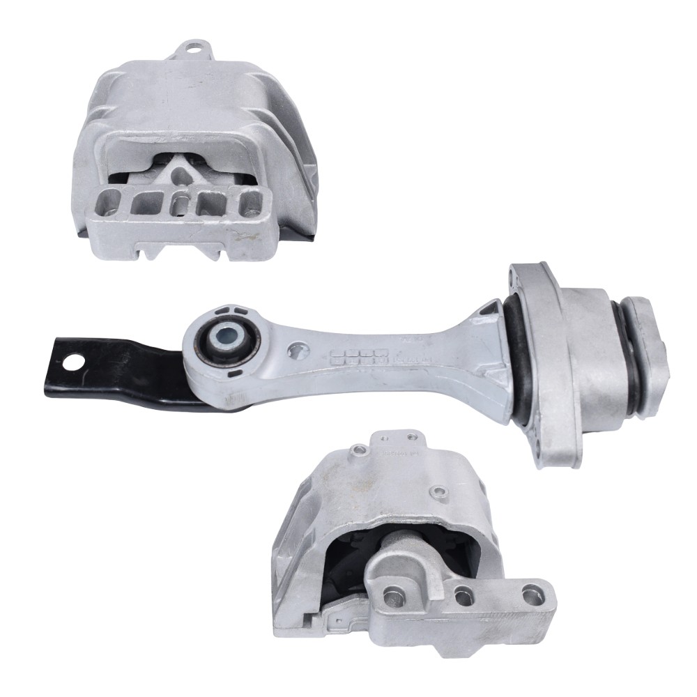 Engine Mount and Engine Torque Strut Mount 3PCS FOR Audi TT L4-1.8L 2000-06