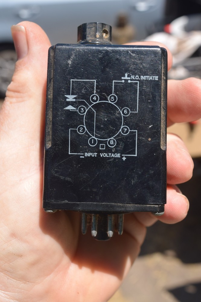PS Syracuse Electronics DDR-00303, 5 second 11vAC 8 pin Time Delay