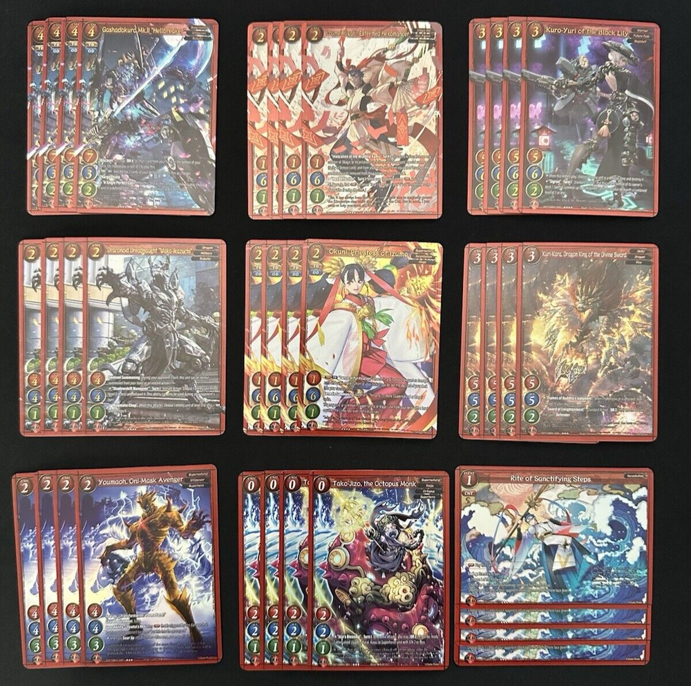 Gate Ruler Vol 4 Become the Hero! Complete Playset (No SEC)