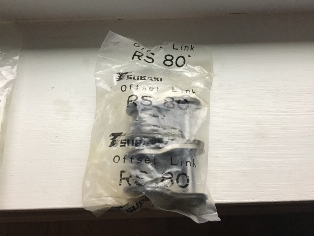 Tsubaki RS-80-2 Offset Link. Pack of 4