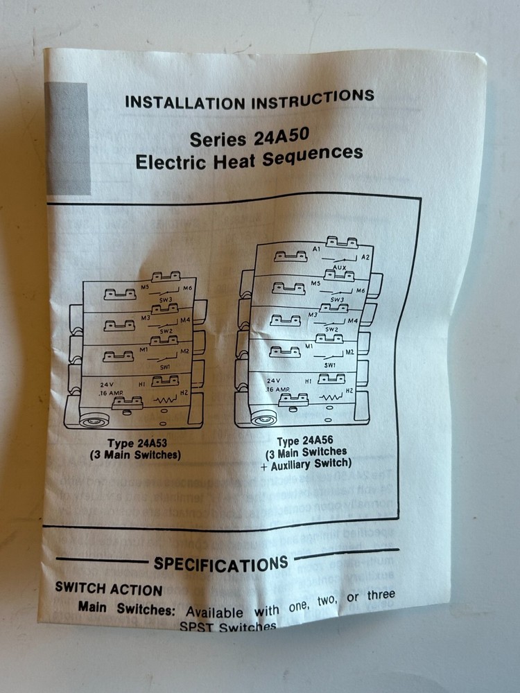 White Rodgers 24A56-101 Time Delay Relay
