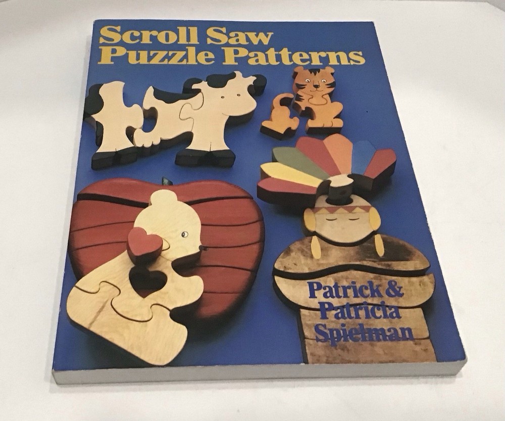 Scroll Saw Pattern Books Set Of 4