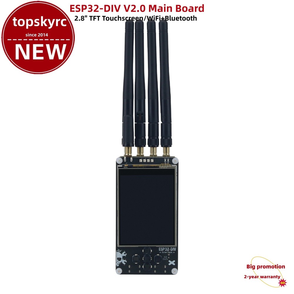 ESP32-DIV V2.0 WiFi+Bluetooth NRF24 RF Chip ESP32 Development Board Wireless