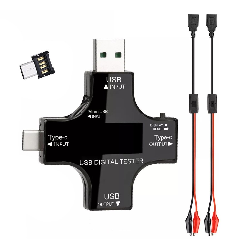 New USB Power Meter USB Power Meter Tester Accepts Maximum Power: 150W
