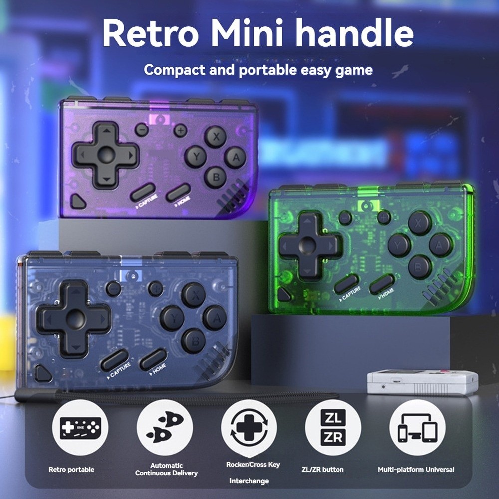 for Retro Controller Turbo FunctionInterchangeable Joystick and D-Pad4879