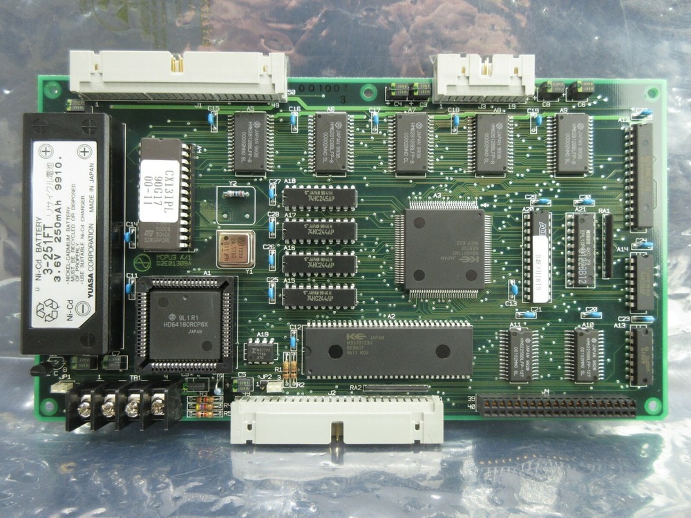 Kokusai Electric D2E01309A Processor CPU Board PCB MCPU3 Verton III Used Working