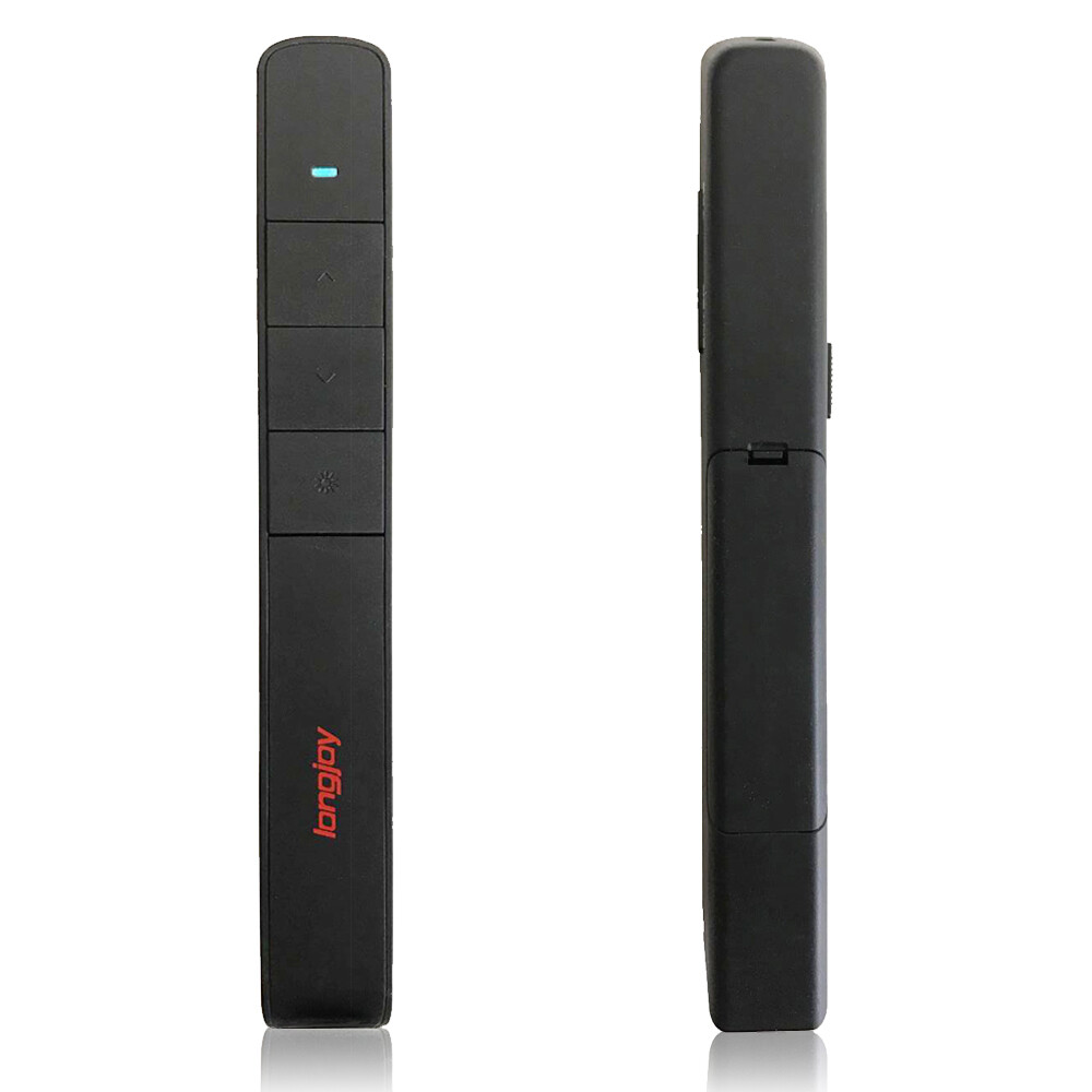 Longjoy Presentation Remote Control Red Laser Clicker