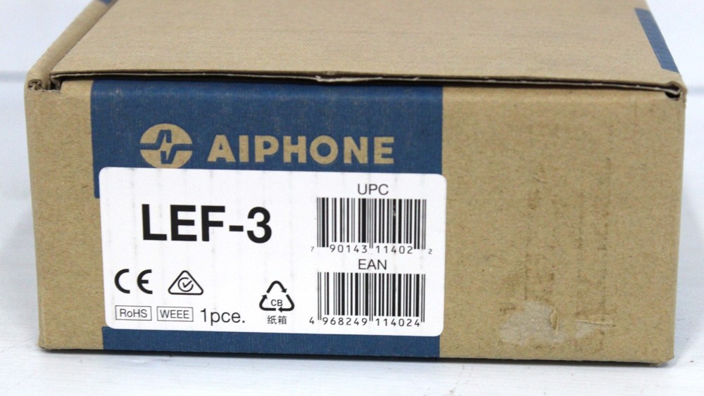 Aiphone LEF-3 Open Voice Selective Call Intercom New Open Box