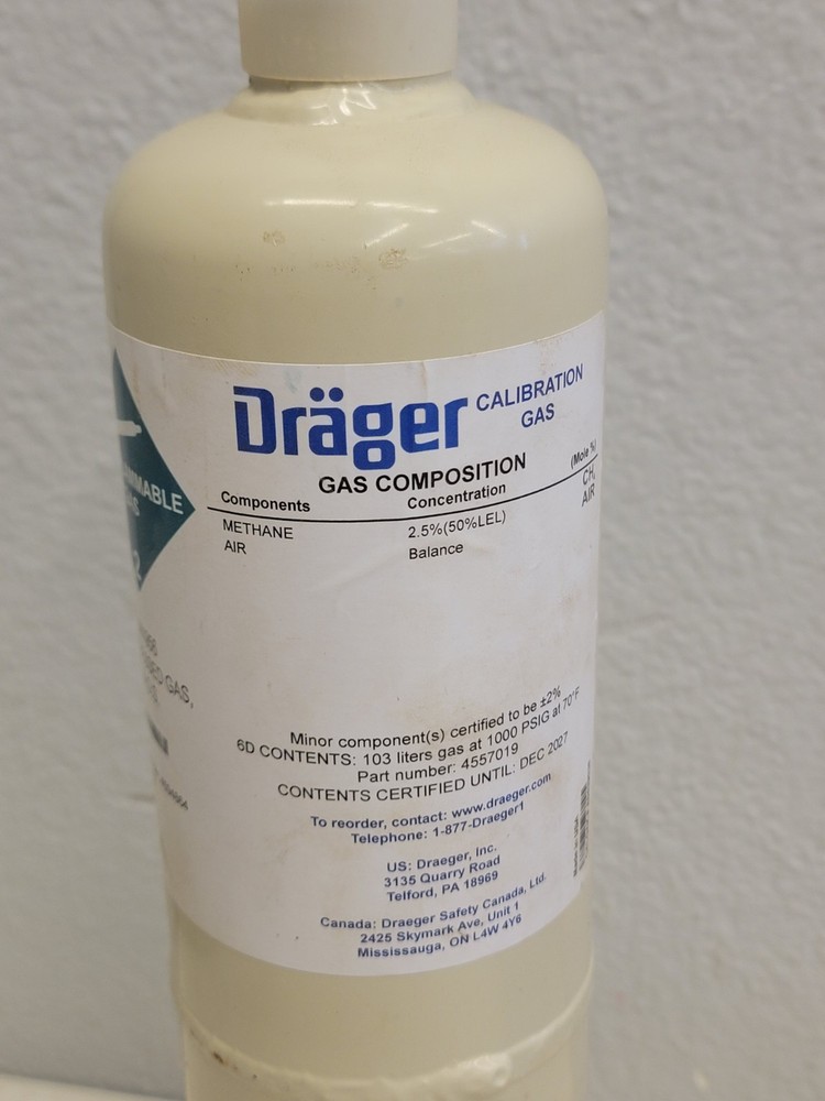 Dräger Zero Air Calibration Gas 4510058