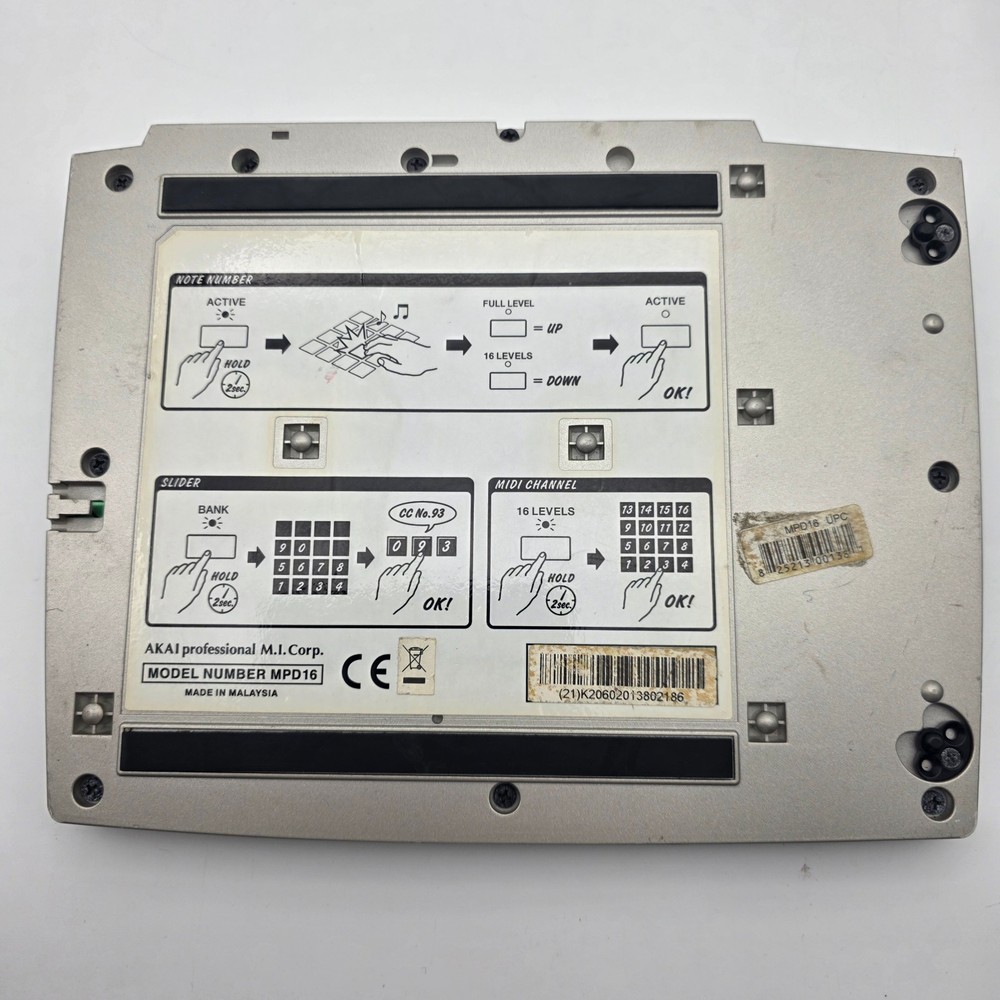 Akai Professional MPD16 USB/MIDI Pad Controller