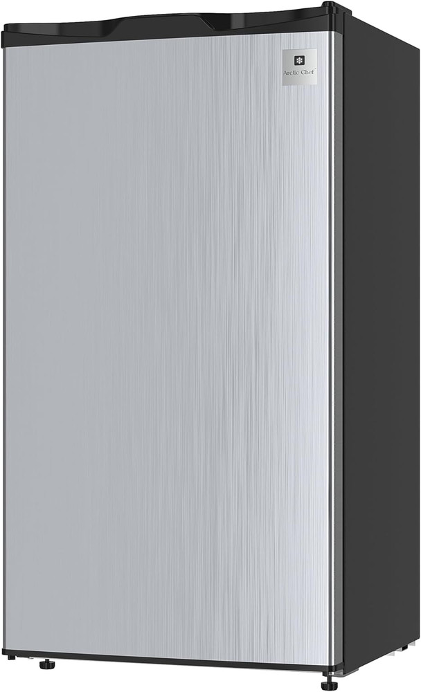 ARCTIC CHEF Mini Refrigerator, Compact Freezer Compartment, Adjustable Thermosta