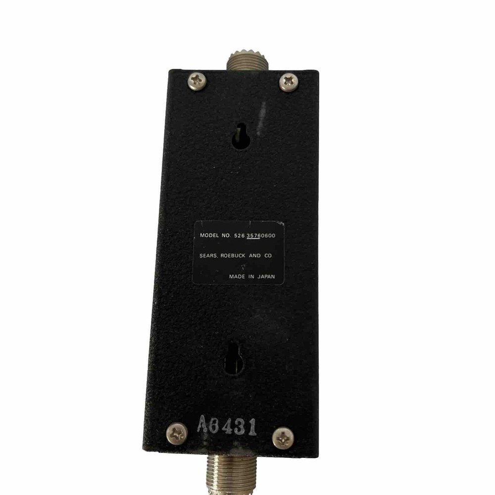 Sears SWR Field Strength Meter Model 526.35760600