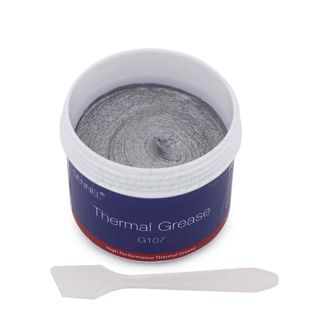 100g Silver Silicone Thermal Conductive Compound Grease Paste CPU IC LED Cooling