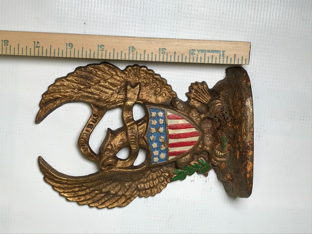 American Eagle Iron Doorstop