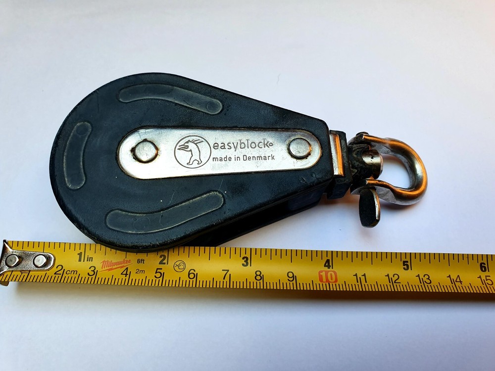 EasyBlock Single Block with Shackle