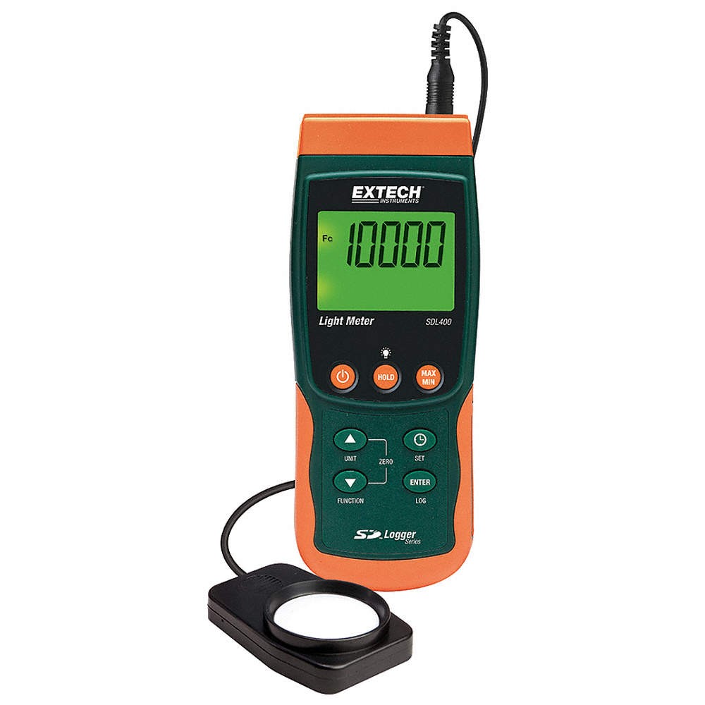 EXTECH SDL400 LightMeter,  +/-4%Light ACC", FullSize, 13G531