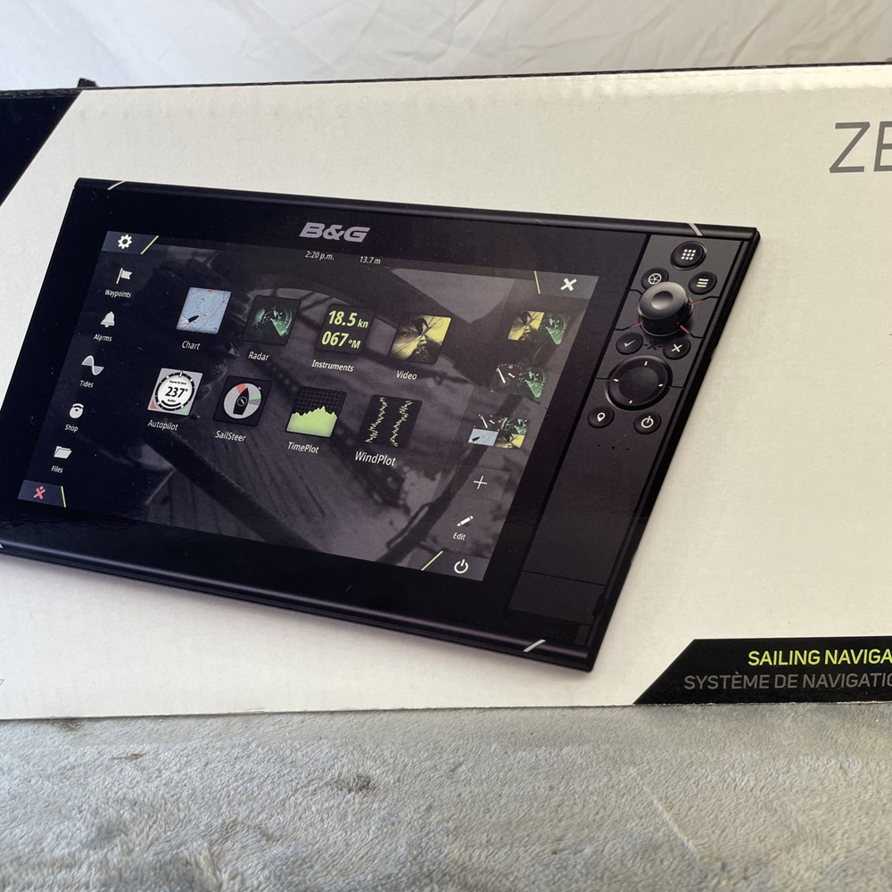 B&G Zeus 3S 12” Chartplotter with C-Map Chartography