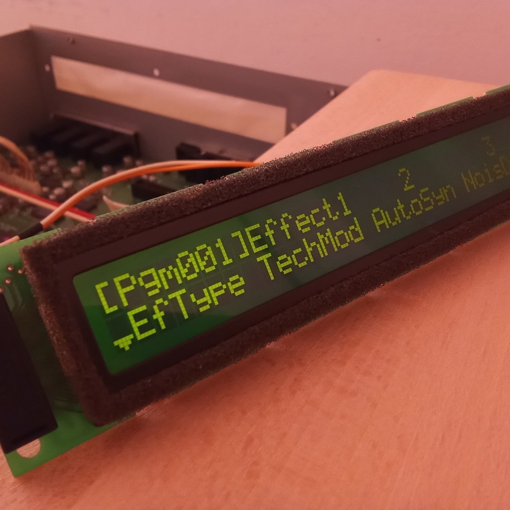 Yamaha A3000 - Original Display