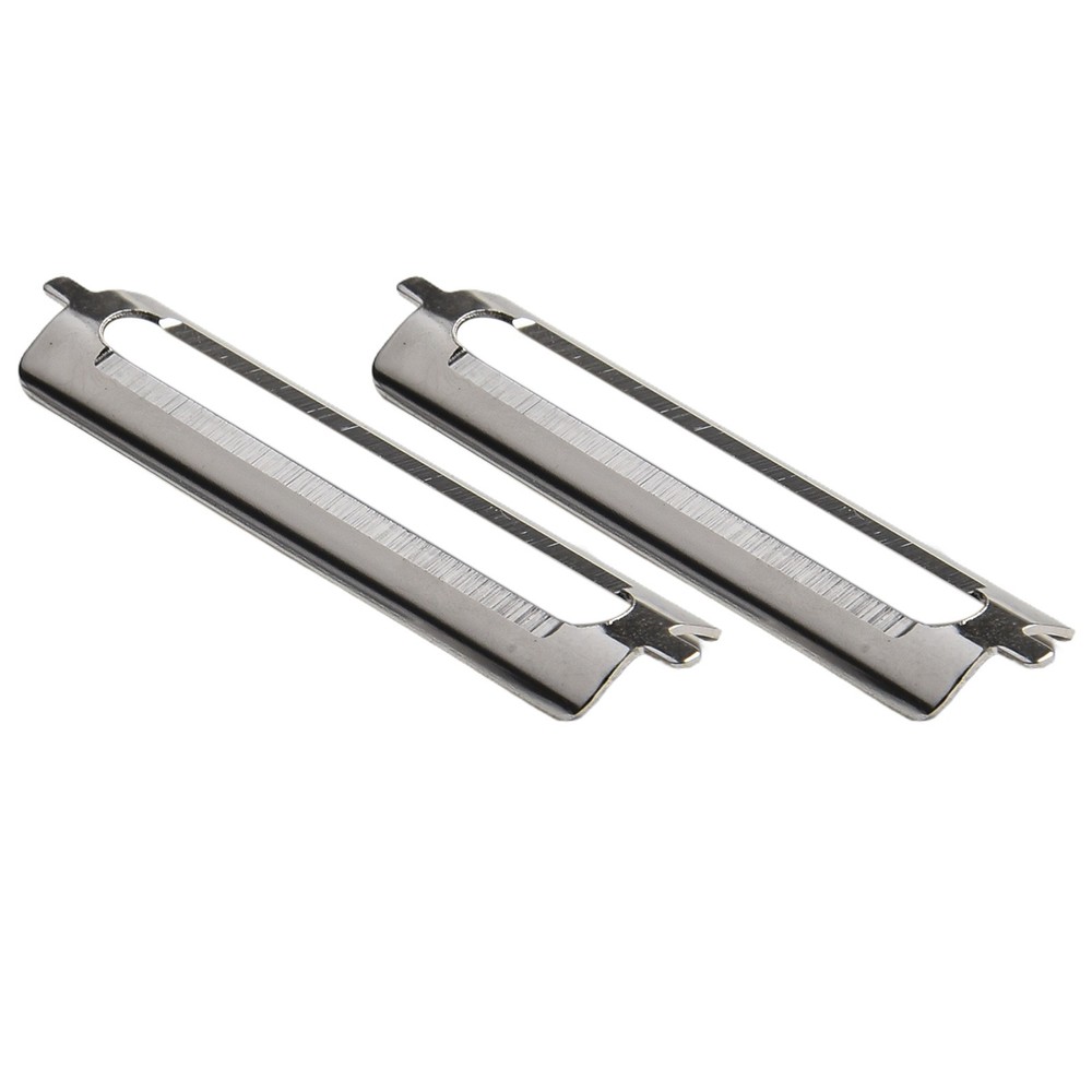 55mm Stainless Steel Single-Sided Flat Blade Peeler Kitchen Tool