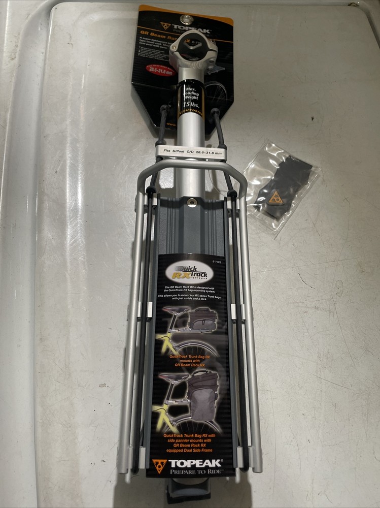 Topeak QR Beam Rack RX Bicycle Rack (E Type)