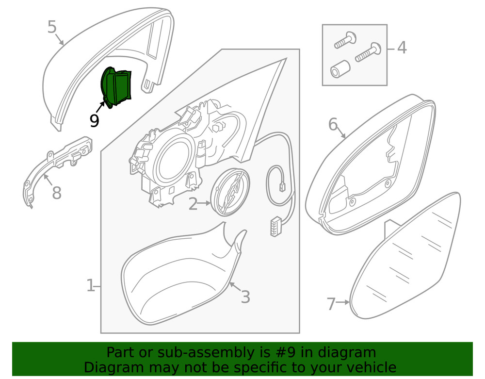 Genuine Audi Display System 4H1-949-146