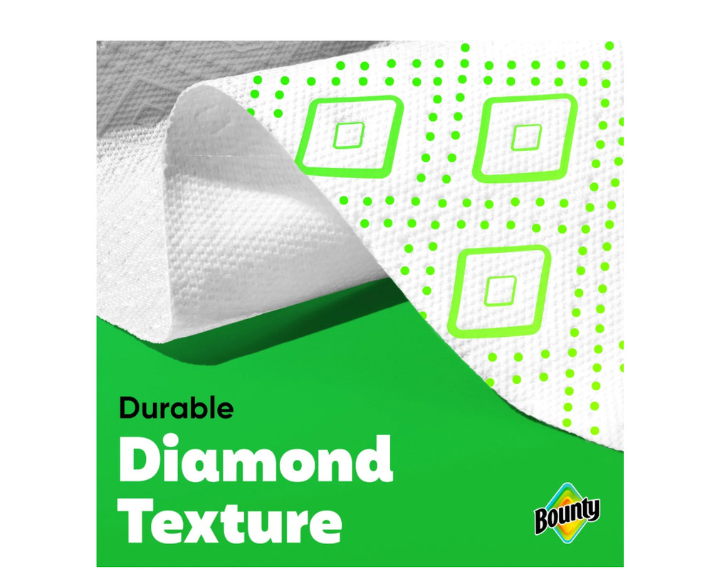 Bounty Paper Towels Select-A-Size White, 6 Triple Rolls, 123 Sheets Per Roll