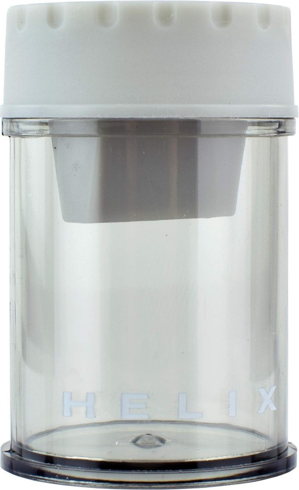 Helix Canister 2 Hole Pencil Sharpener, Assorted Colors (17087)