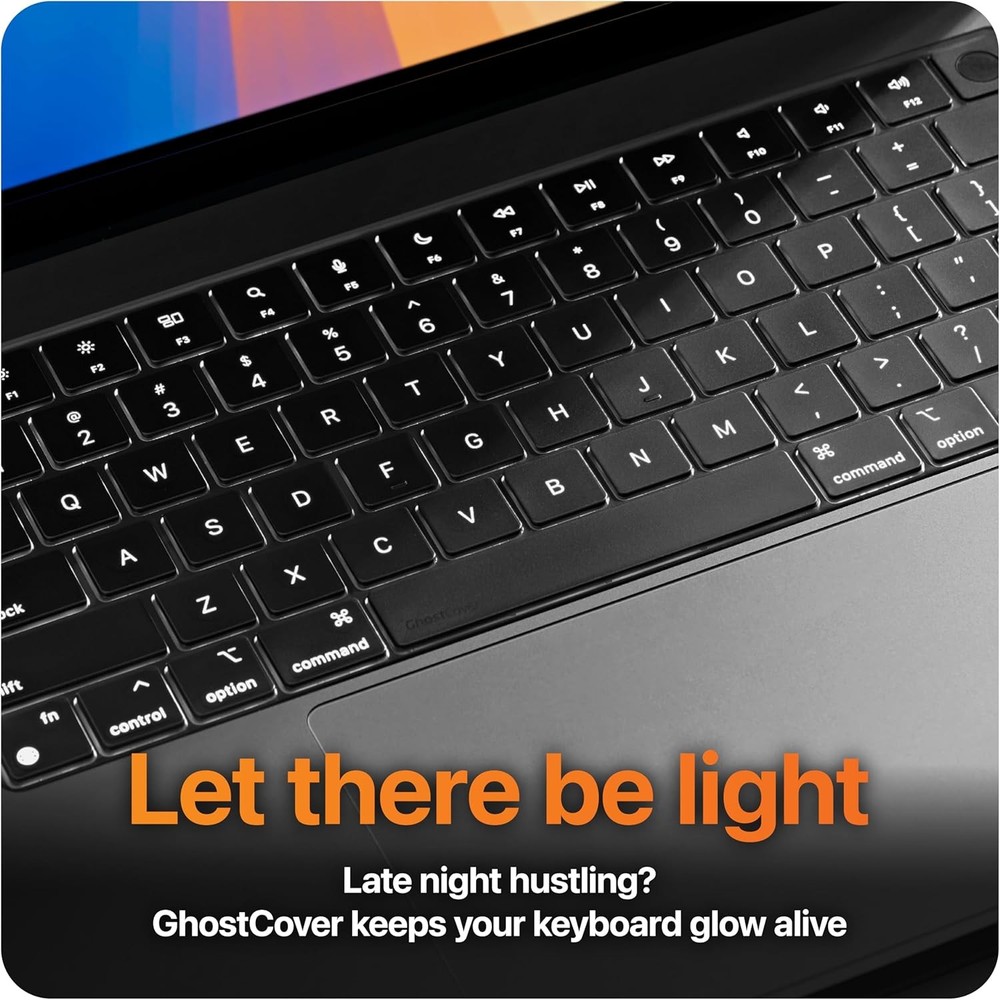 GhostCover Original Premium Ultra Thin Keyboard Cover Protector, Compatible with