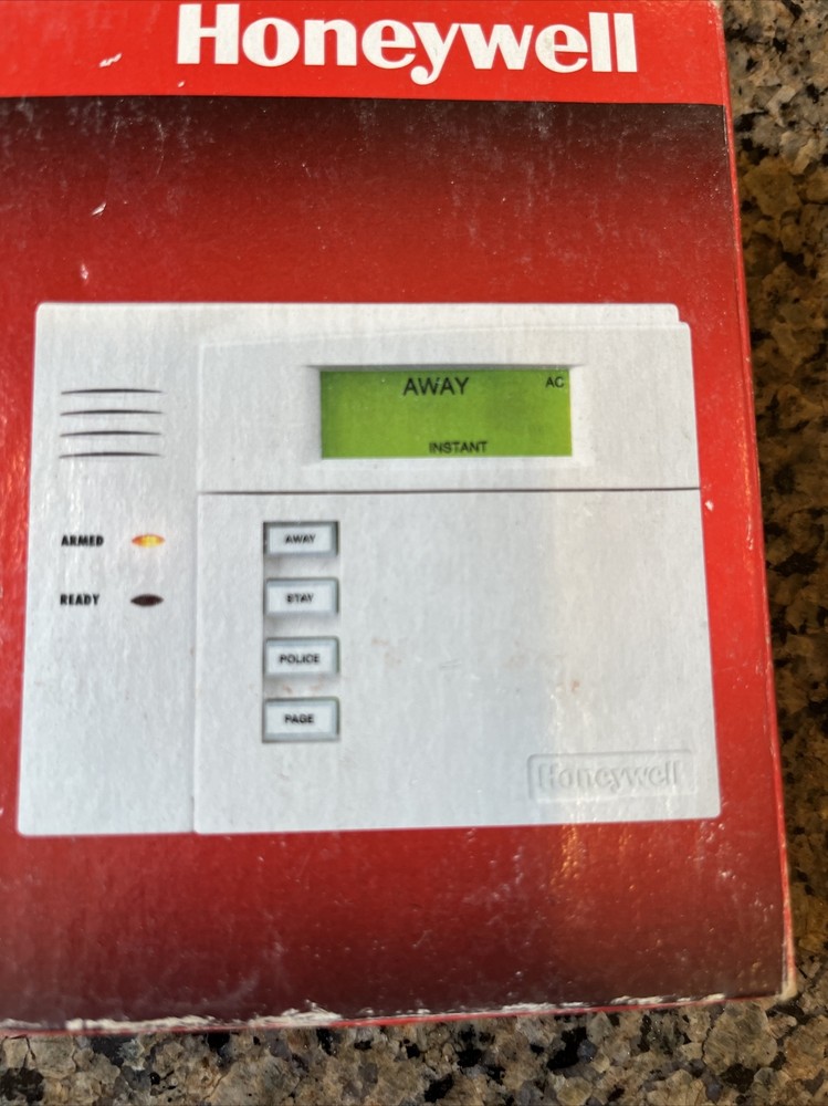 Honeywell 6150RF Wireless Fixed English Keypad with Integrated Transceiver -...